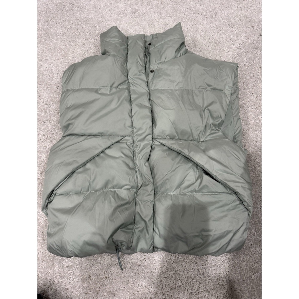 Arizona Jean Company, Green Quilted Vest, Medium